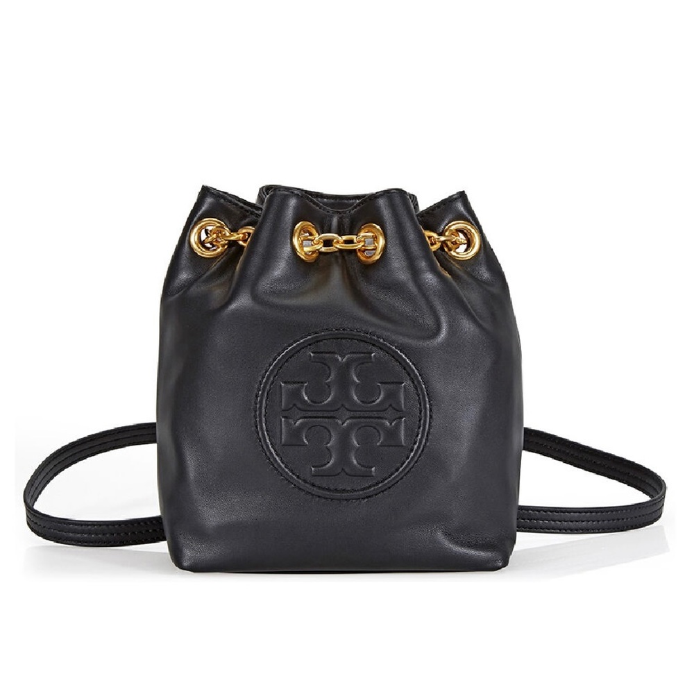 Tory burch fleming mini backpack in black